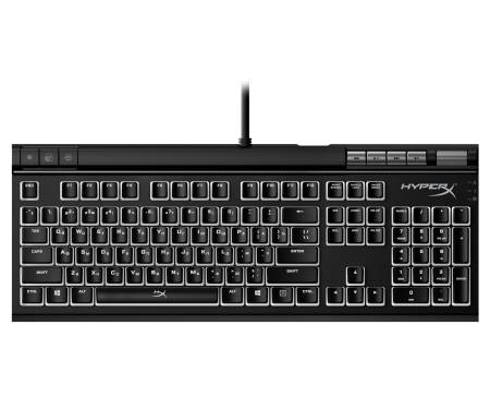 HyperX Клавиатура игровая Alloy Elite 2.0 Red USB RGB RU, Black