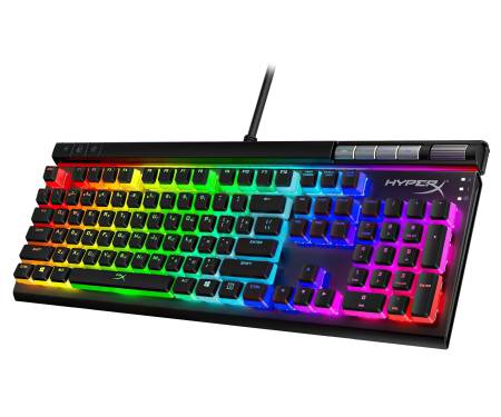 HyperX Клавиатура игровая Alloy Elite 2.0 Red USB RGB RU, Black