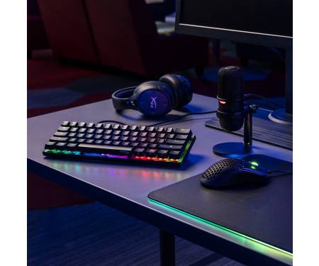 HyperX Клавиатура Alloy Origins 60 Red USB RGB ENG/RU Black