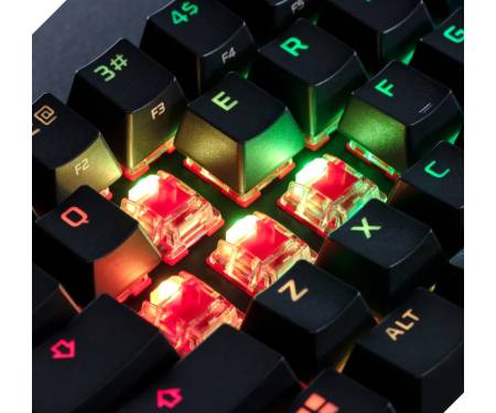 HyperX Клавиатура Alloy Origins 60 Red USB RGB ENG/RU Black