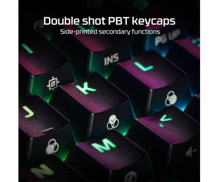 HyperX Клавиатура Alloy Origins 60 Red USB RGB ENG/RU Black