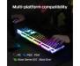 HyperX Клавиатура Alloy Origins 60 Red USB RGB ENG/RU Black