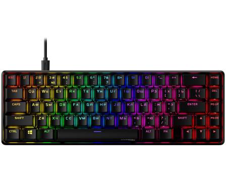 HyperX Клавиатура Alloy Origins 65 Red USB RGB ENG/RU, Black