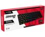 HyperX Клавиатура Alloy Origins 65 Red USB RGB ENG/RU, Black