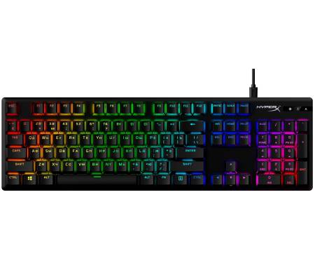 HyperX Клавиатура Alloy Origins Aqua USB RGB PBT ENG/RU, Black