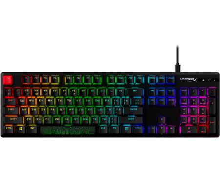 HyperX Клавиатура Alloy Origins Aqua USB RGB PBT ENG/RU, Black