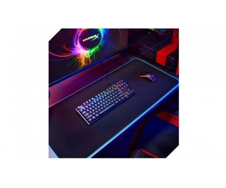 HyperX Клавиатура Alloy Origins Core PBT Aqua USB RGB ENG/RU Black