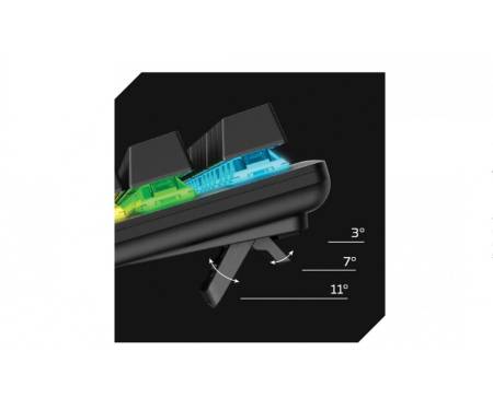 HyperX Клавиатура Alloy Origins Core PBT Aqua USB RGB ENG/RU Black