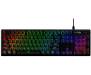 HyperX Клавиатура Alloy Origins Red USB RGB PBT ENG/RU, Black