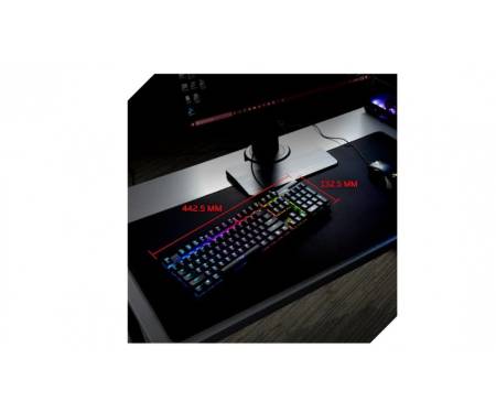 HyperX Клавиатура Alloy Origins Red USB RGB PBT ENG/RU, Black