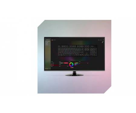 HyperX Клавиатура Alloy Origins Red USB RGB PBT ENG/RU, Black
