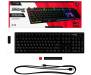 HyperX Клавиатура Alloy Origins Red USB RGB PBT ENG/RU, Black