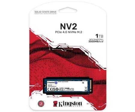 Kingston Накопитель SSD M.2 1TB PCIe 4.0 NV2