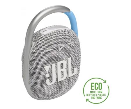 Колонка JBL Clip 4 Eco White (JBLCLIP4ECOWHT)
