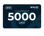 Подарочная карта WhiteEx 5000 UAH 1