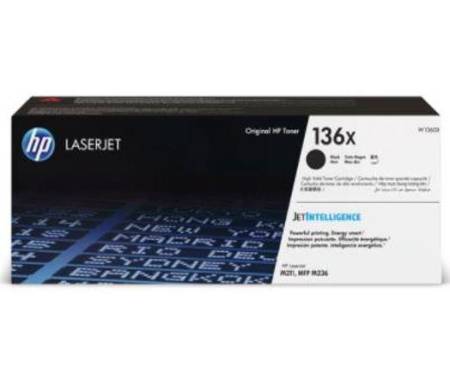 HP 136X LJ M211/M212/M236 Black (2600 стр)