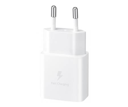 Сетевое зарядное устройство Samsung 15W Power Adapter Type-C White (EP-T1510XW)