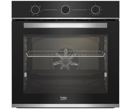 Beko Духовой шкаф электрический, 72л, A+, конвекция, черный