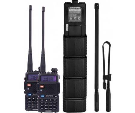 Портативна рація Baofeng UV-5RHC Tactical Black (UV-5RHC_Tactical_Black)