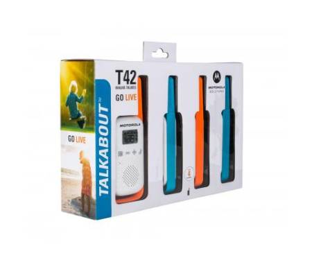 Портативна рація Motorola TALKABOUT T42 Quad Pack (B4P00811MDKMAQ)