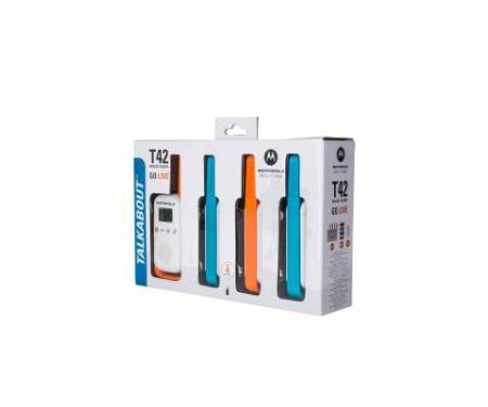 Портативна рація Motorola TALKABOUT T42 Quad Pack (B4P00811MDKMAQ)