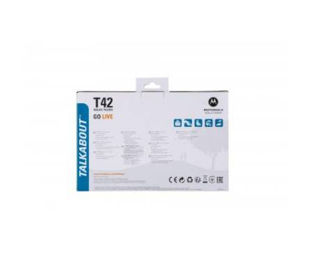 Портативна рація Motorola TALKABOUT T42 Quad Pack (B4P00811MDKMAQ)