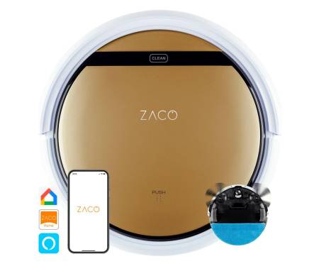 Робот пылесос ZACO V5X Bronze Brown