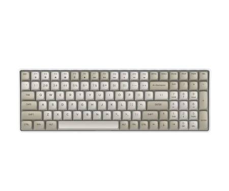 Клавиатура Aigo A100 Yellow Switch White 2.4G Wireless 1