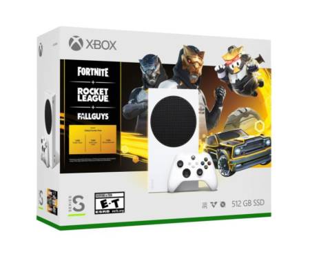 Игровая приставка Microsoft Xbox Series S 512 GB + Fortnite + Rocket League + FallGuys 1