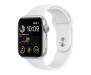 Apple Watch SE 2 GPS + Cellular 40mm Silver Aluminum Case with White Sport Band S/M (MNTP3) 1