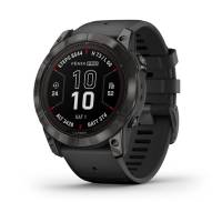 Смарт-годинник Garmin Fenix 7X Pro Sapphire Solar Carbon G. DLC Tit. with Black Band (010-02778-10/11)