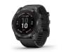 Смарт-часы Garmin Fenix 7X Pro Sapphire Solar Carbon G. DLC Tit. with Black Band (010-02778-10/11)