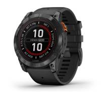 Смарт-часы Garmin Fenix 7X Pro Solar Slate Gray w. Black Band (010-02778-00/01)