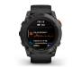 Смарт-часы Garmin Fenix 7X Pro Solar Slate Gray w. Black Band (010-02778-00/01)