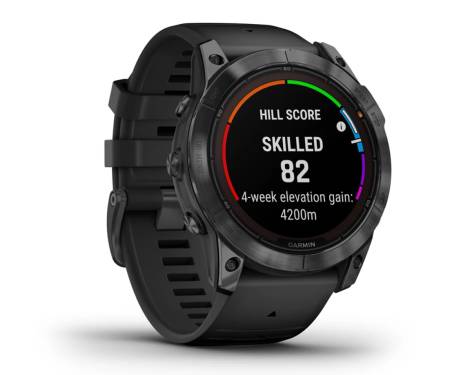 Смарт-часы Garmin Fenix 7X Pro Solar Slate Gray w. Black Band (010-02778-00/01)