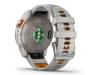 Смарт-часы Garmin Fenix 7 Pro Sapphire Solar Titanium w. Fog Gray/Ember O. Band (010-02777-20/21)