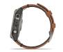 Смарт-часы Garmin Fenix 7 Pro Sapphire Solar Titanium with Chestnut L. Band (010-02777-30)
