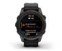 Смарт-часы Garmin Fenix 7S Pro Sapphire Solar Carbon G. DLC Tit. with Black Band (010-02776-10/11)