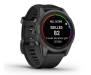 Смарт-часы Garmin Fenix 7S Pro Sapphire Solar Carbon G. DLC Tit. with Black Band (010-02776-10/11)
