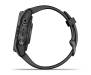 Смарт-часы Garmin Fenix 7S Pro Sapphire Solar Carbon G. DLC Tit. with Black Band (010-02776-10/11)