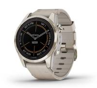 Смарт-годинник Garmin Fenix 7S Pro Sapphire Solar Soft Gold w. Limestone L. Band (010-02776-30)