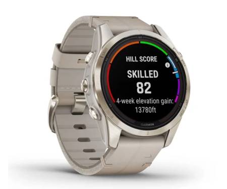 Смарт-часы Garmin Fenix 7S Pro Sapphire Solar Soft Gold w. Limestone L. Band (010-02776-30)