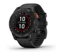 Смарт-годинник Garmin Fenix 7 Pro Solar Slate Gray w. Black Band (010-02777-00/01)