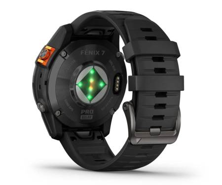 Смарт-годинник Garmin Fenix 7 Pro Solar Slate Gray w. Black Band (010-02777-00/01)