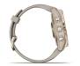 Смарт-годинник Garmin Fenix 7S Sapphire Solar Cream G. Titanium w. Cream H. Nylon Band (010-02539-39)