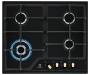 Electrolux Варочная поверхность газовая, 60см, чугун, черный мат.