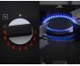 Electrolux Варильна поверхня газова на склі, 60см, чавун, електрон. керування, Hob2Hood, чорний