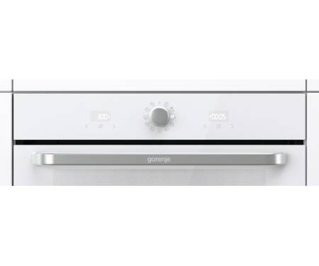 Gorenje Духовой шкаф электрический, 77л, A, пар, дисплей, макс.темпер.-300, белый
