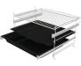 Gorenje Духовой шкаф электрический, 77л, A, пар, дисплей, макс.темпер.-300, белый
