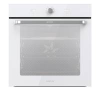 Gorenje Духовой шкаф электрический, 77л, A, пар, дисплей, макс.темпер.-300, белый